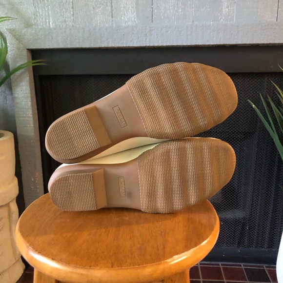 Sperry Saltwater Waterproof Duck Boots Size 11 Canvas Oat/ Gold Winter - Picture 5 of 5